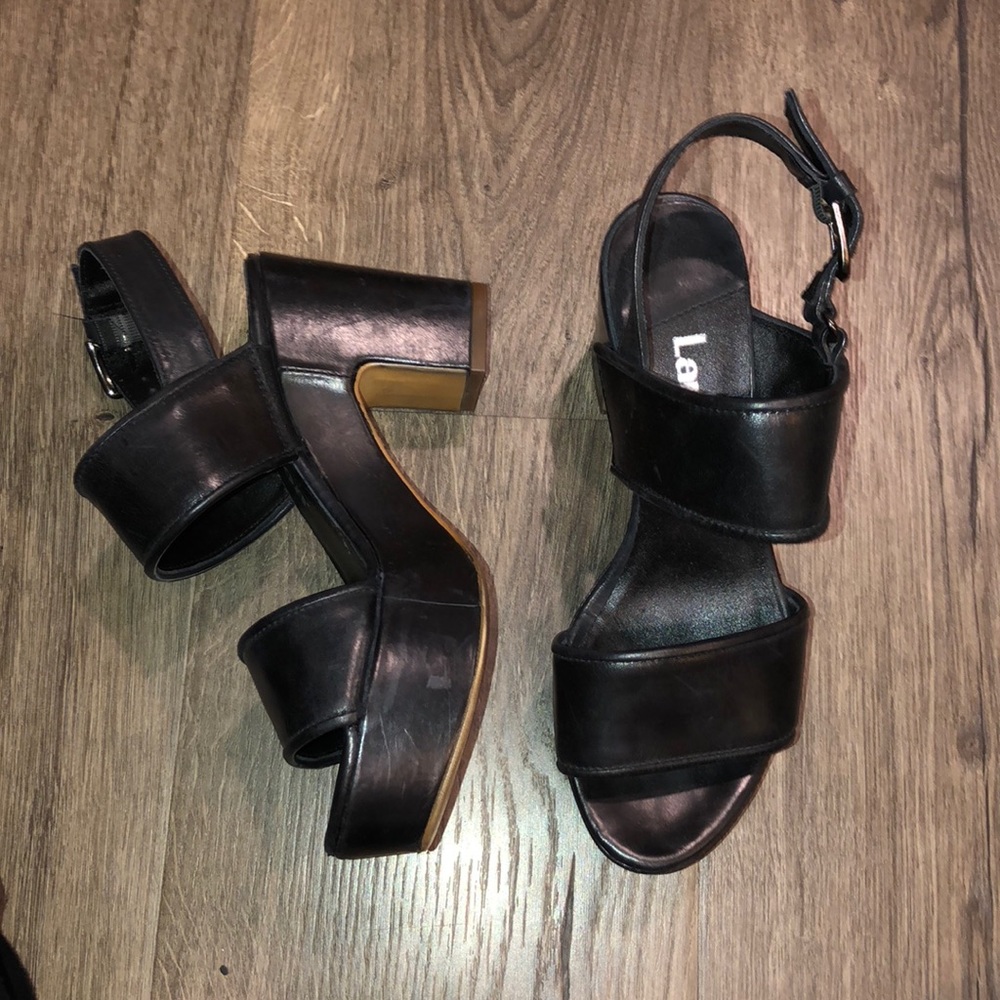 Trendy chunky heels